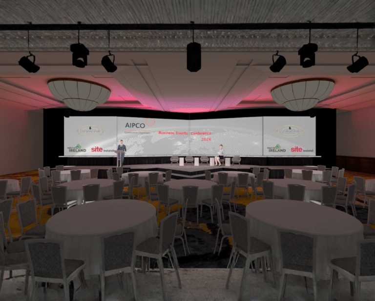 AV Production Visualisation for AIPCO Conference in Kilkenny